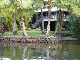 Wailua Beach & River House on Kauai. A Hawaiian Retreat!